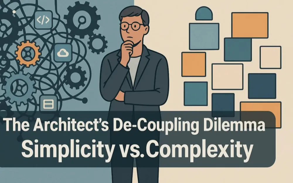 The Architect's De-Coupling Dilemma: When to Avoid a Pattern and Embrace Simplicity