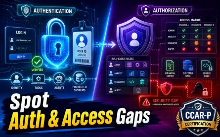 Analyze Authentication & Authorization Security Gaps | CCAR-P Exam Guide | CCAR-P Domain 3