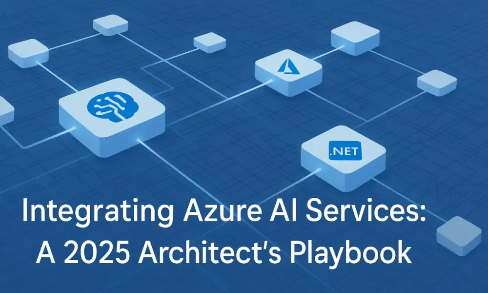 Integrating Azure AI Services: An Architect’s Playbook for Building Smarter .NET Applications (2025 Edition)