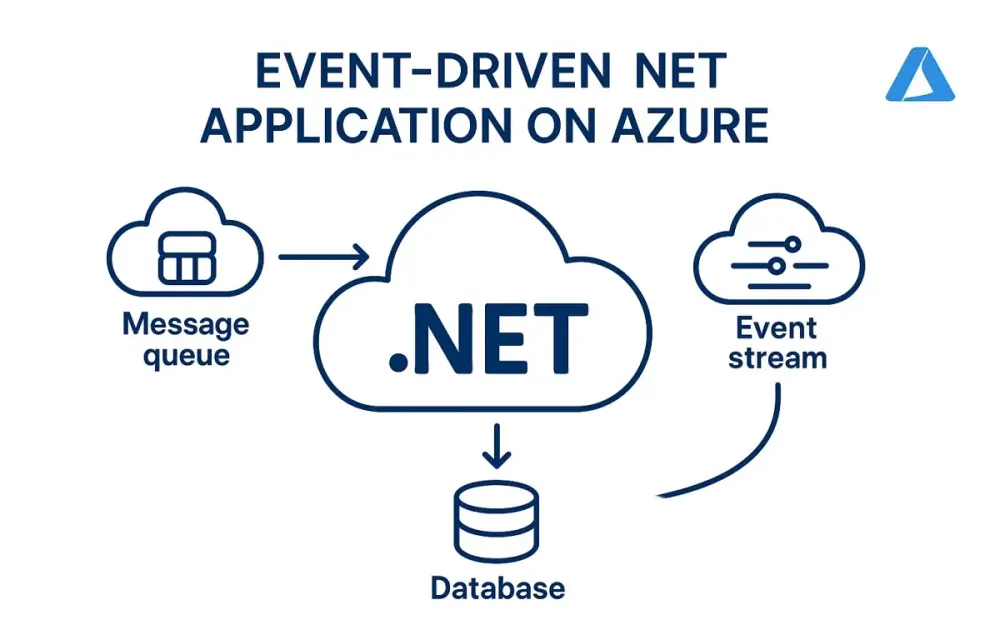 The Event-Driven .NET Application on Azure: A Practical Guide to Event Grid, Event Hubs, and Service Bus