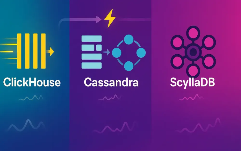 ClickHouse vs. Cassandra vs. ScyllaDB: Choosing a High-Ingest Database for Real-Time Analytics