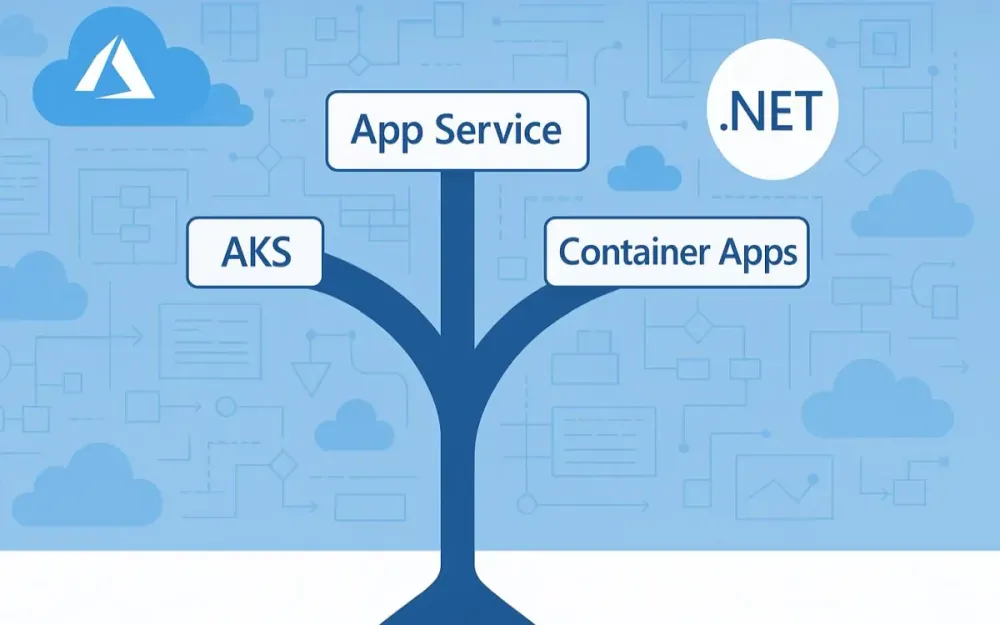 The Modern .NET Architect's Azure Host: Choosing Between App Service, AKS, and Container Apps