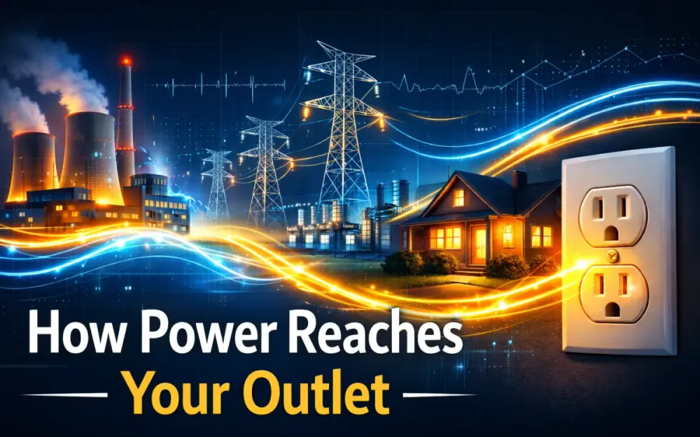 The Power Grid Explained: How Electricity Travels from Power Plant to Your Outlet in Milliseconds