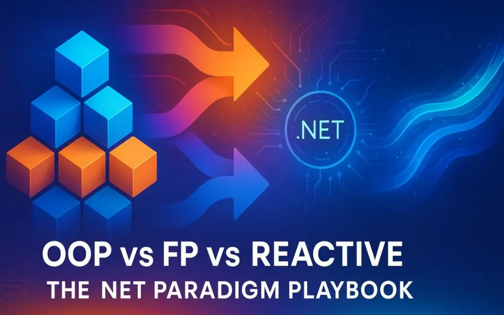 Object-Oriented, Functional, or Reactive? A Pragmatic Paradigm Playbook for .NET Teams