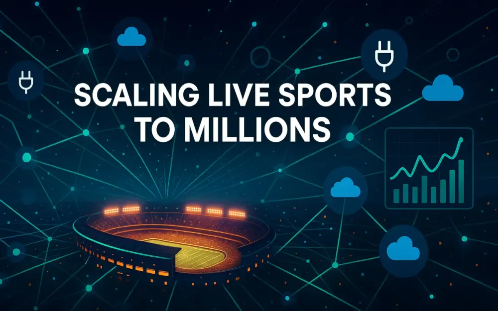 ESPN-Scale Sports Platform Architecture for 10M Concurrent Fans | Real-Time Scores & Notifications