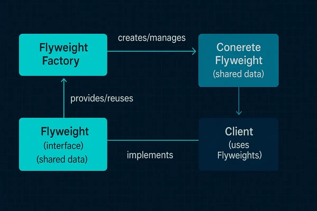 Visualize Flyweight Design Pattern